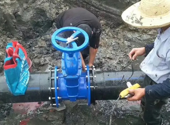 Urval och teknisk analys av PE -rörbeslag i avloppsreningsprojektet i Xu Xiake Town, Jiangyin